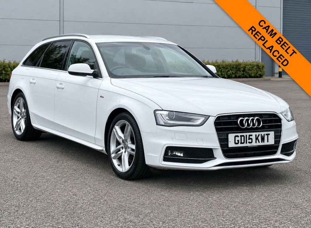 Audi A4 Avant 2L S Line White