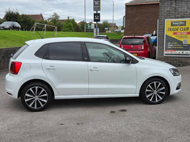 Volkswagen Polo 1.2 Tsi R-line Beats White #6