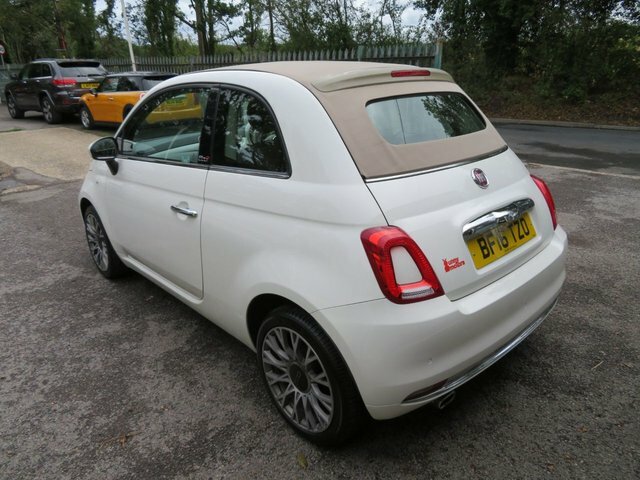 Fiat 500C 2016 0.9 Twinair Lounge Convertible Man White #5