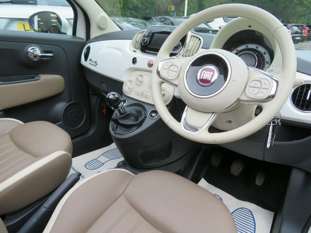 Fiat 500C 2016 0.9 Twinair Lounge Convertible Man White #6