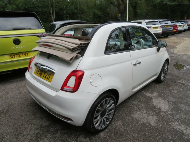 Fiat 500C 2016 0.9 Twinair Lounge Convertible Man White #3