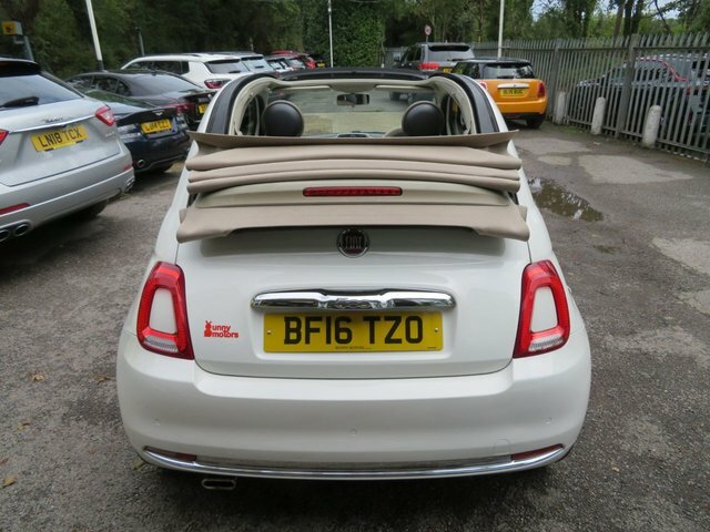 Fiat 500C C S Red #11