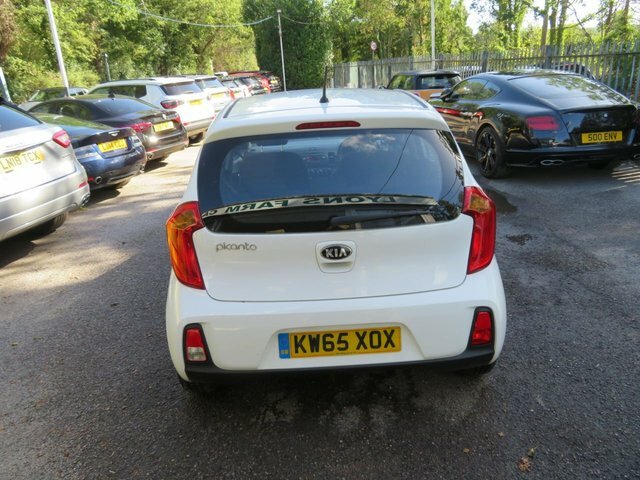 Kia Picanto 2016 1.0 2 Hatchback Euro 6 65 White #4