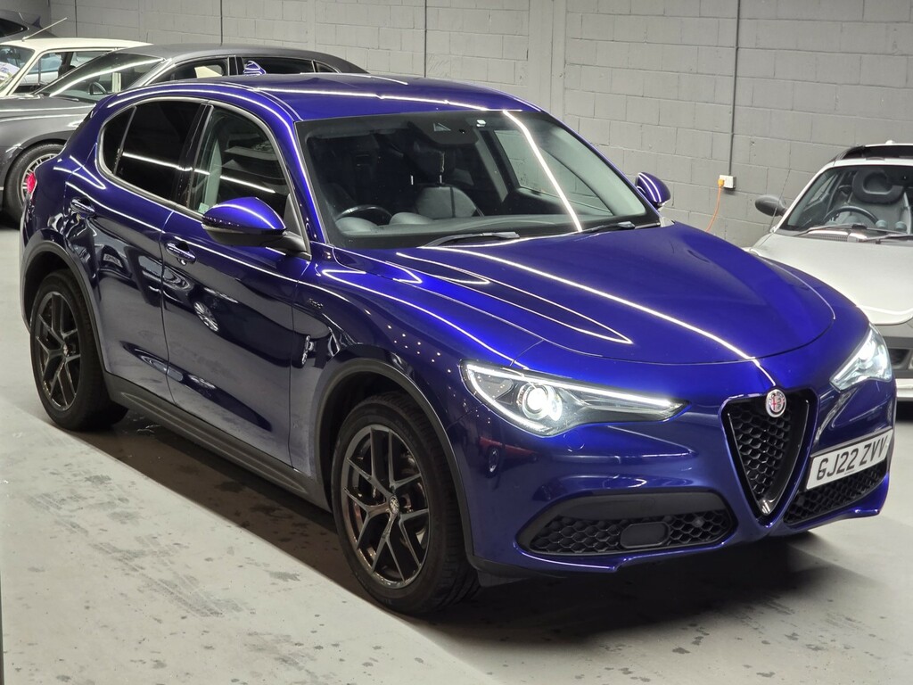 Alfa Romeo Stelvio Suv 2.0 2.0 Turbo 200Hp Awd Sprint 202222 Blue
