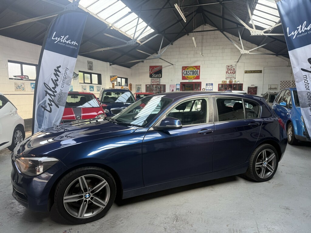 BMW 1 Series 1.6 116I Sport 5-Door Blue #2