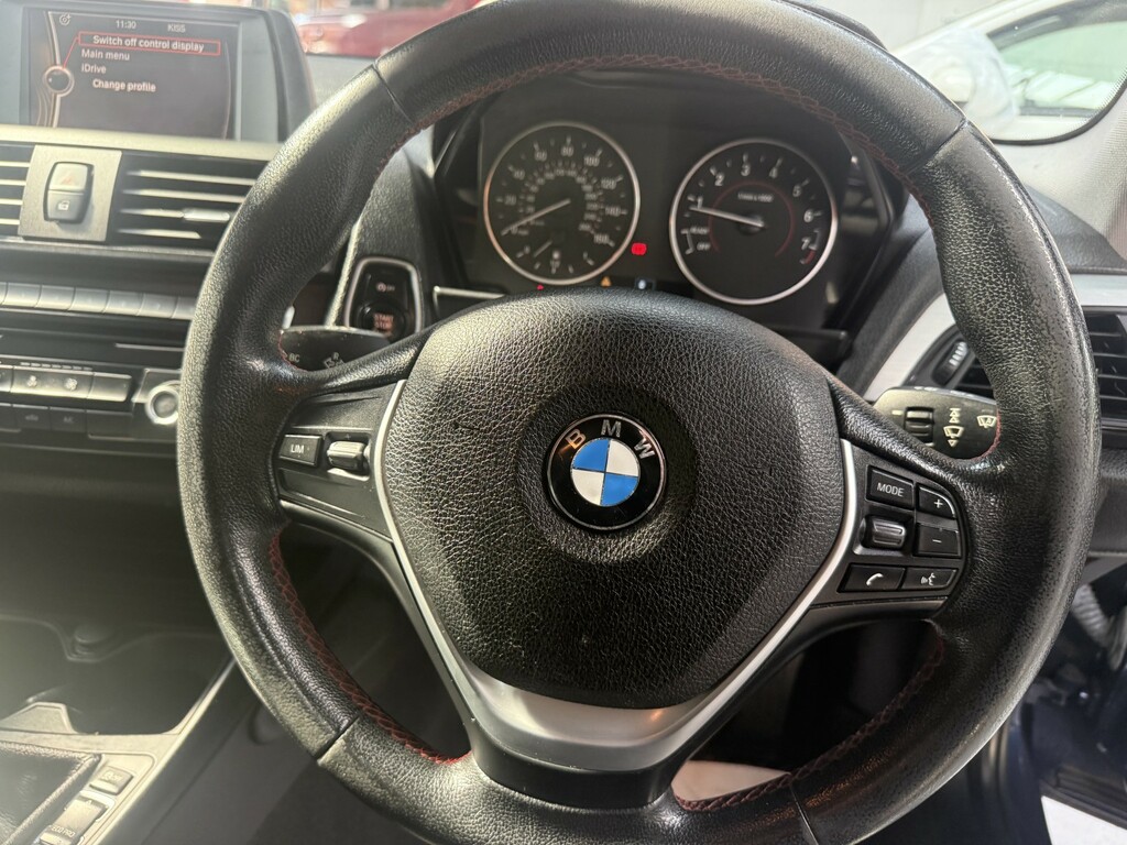 BMW 1 Series Hatchback Blue #17