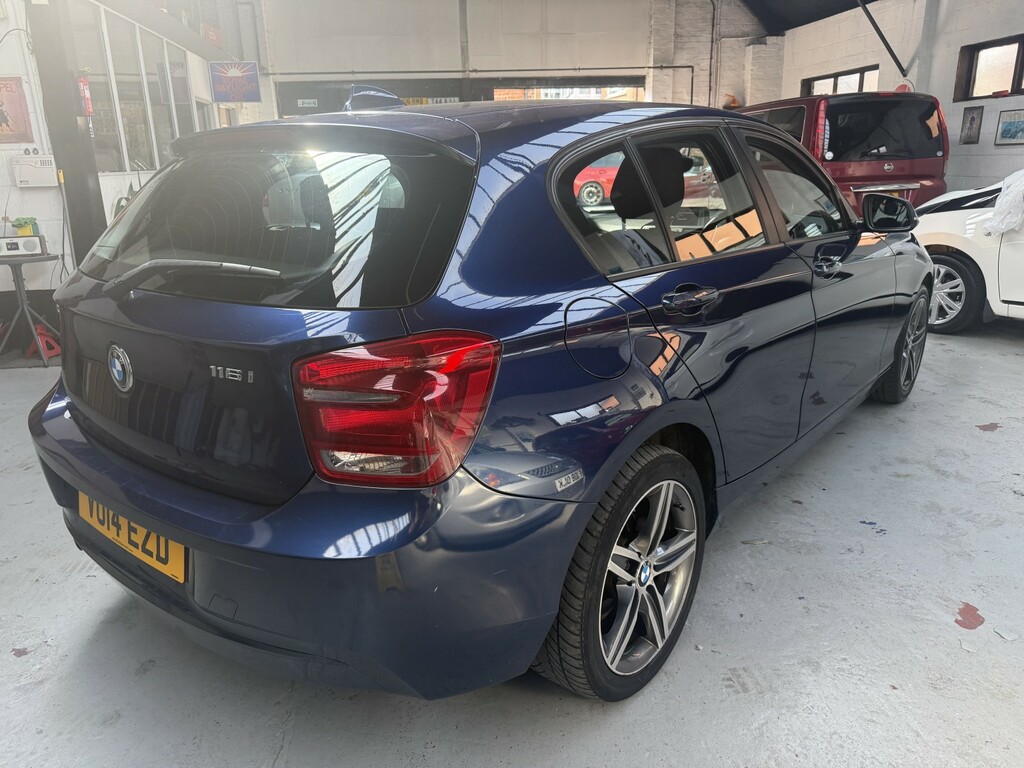 BMW 1 Series 1.6 116I Sport 5-Door Blue #5