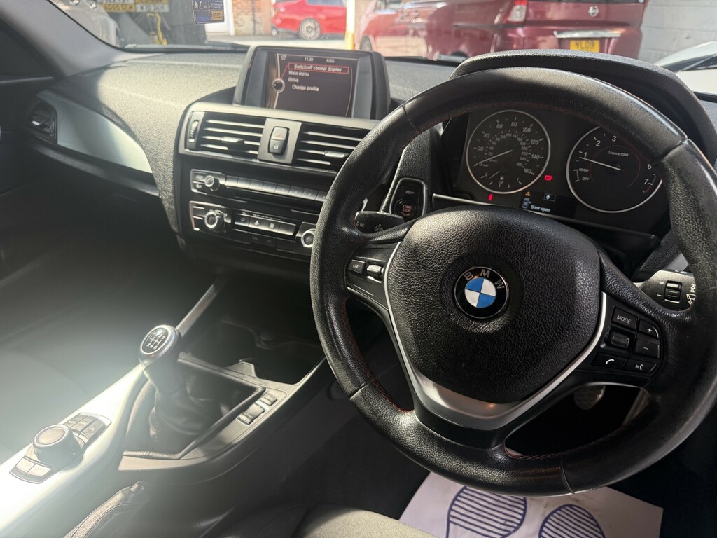 BMW 1 Series Hatchback Blue #15