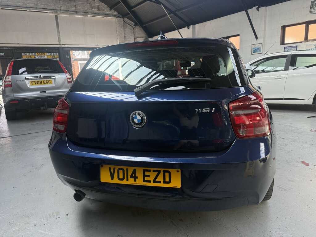 BMW 1 Series 1.6 116I Sport 5-Door Blue #4