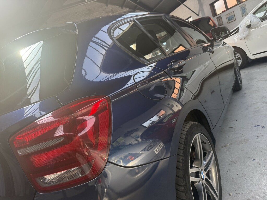 BMW 1 Series Hatchback Blue #11