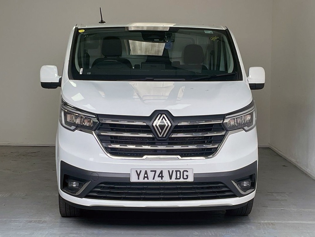 Renault Trafic Ll30 Extra Blue Dci Lwb 130Ps U8445 Ulez YA74VDG White #2