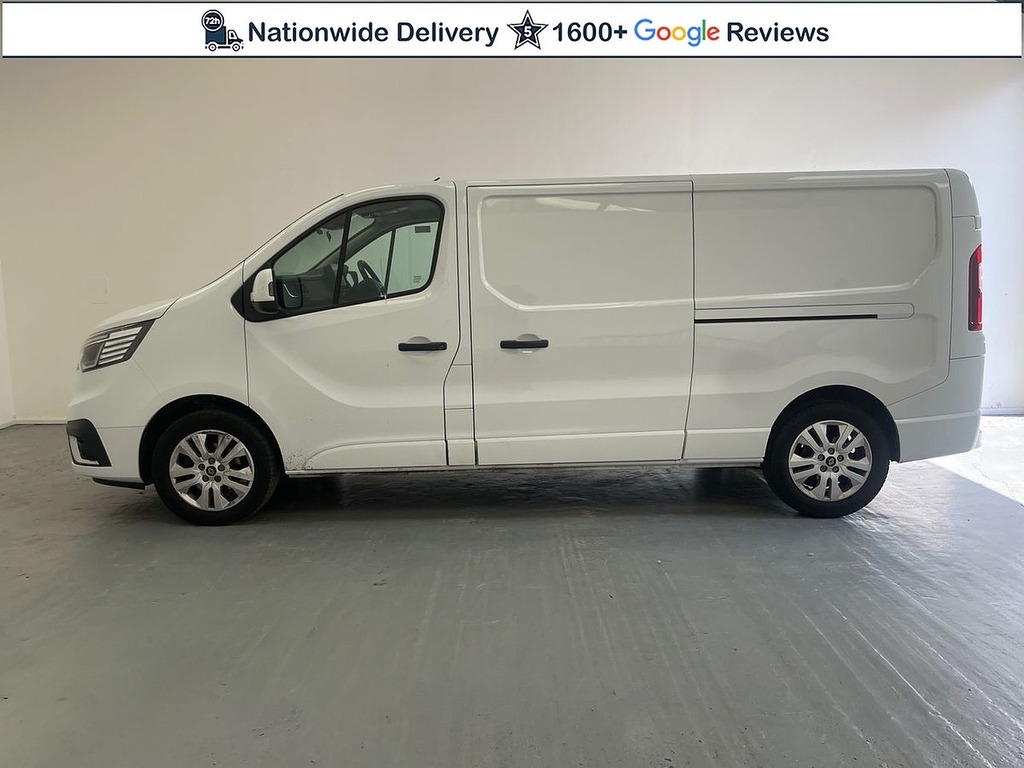 Renault Trafic Ll30 Extra Blue Dci Lwb 130Ps U8445 Ulez YA74VDG White #3