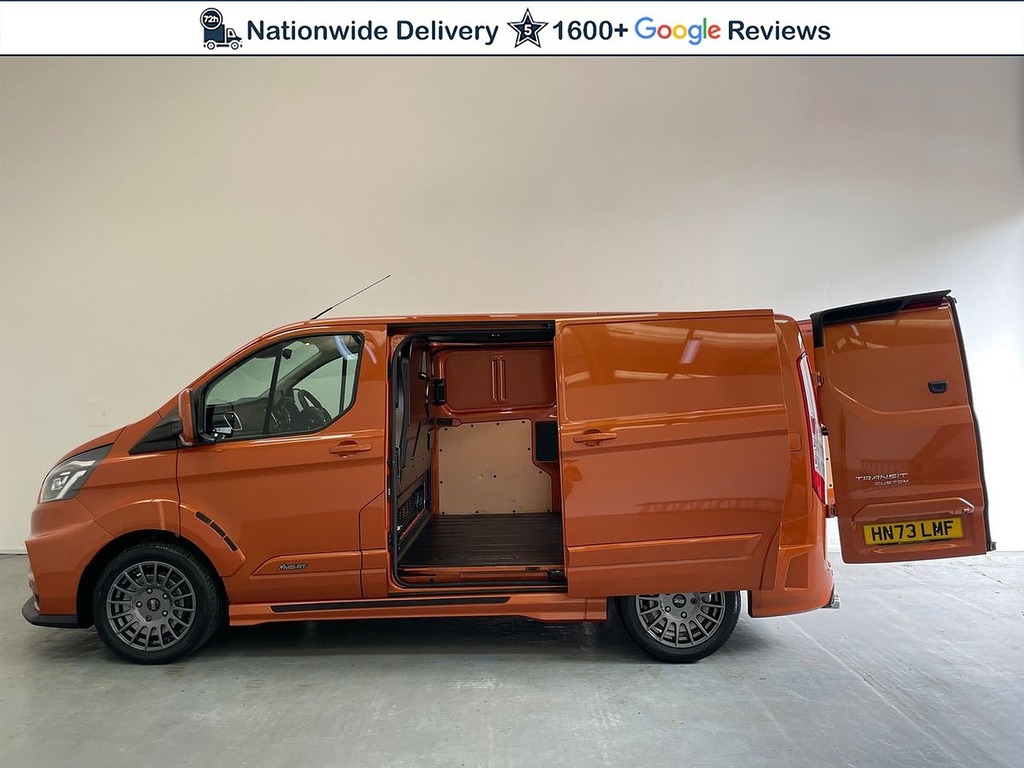 Ford Transit Custom 320 Ecoblue Limited L1 H1 2.0 170Ps U8434 Ulez HN73LMF Orange #4