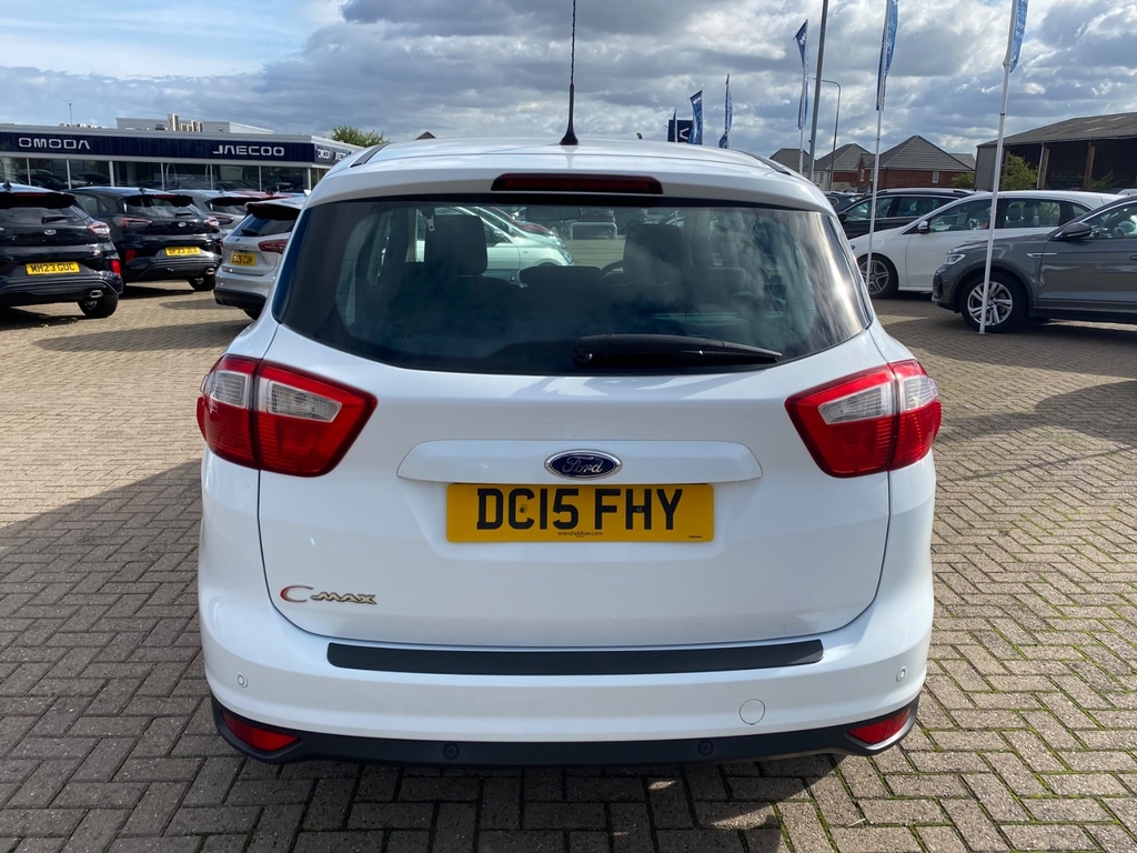 Ford C-Max 1.6 Tdci Titanium White #3