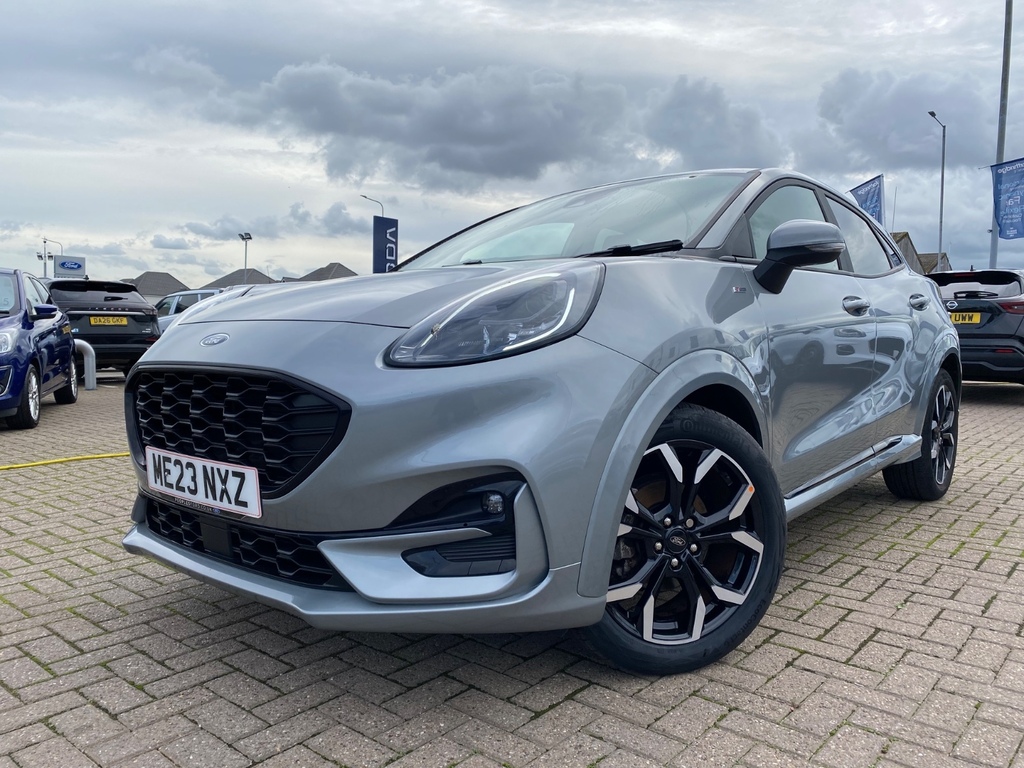 Ford Puma 1.0 Ecoboost Hybrid Mhev St-line X Silver