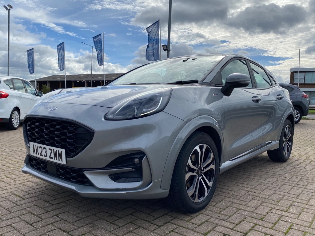 Ford Puma 1.0 Ecoboost Hybrid Mhev St-line Silver