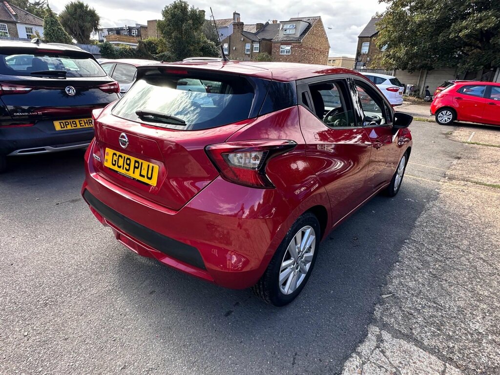 Nissan Micra 1.0 Ig-t Acenta Xtron Euro 6 Ss Red #4
