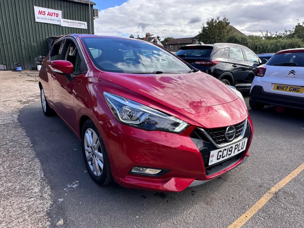 Nissan Micra 1.0 Ig-t Acenta Xtron Euro 6 Ss Red #3