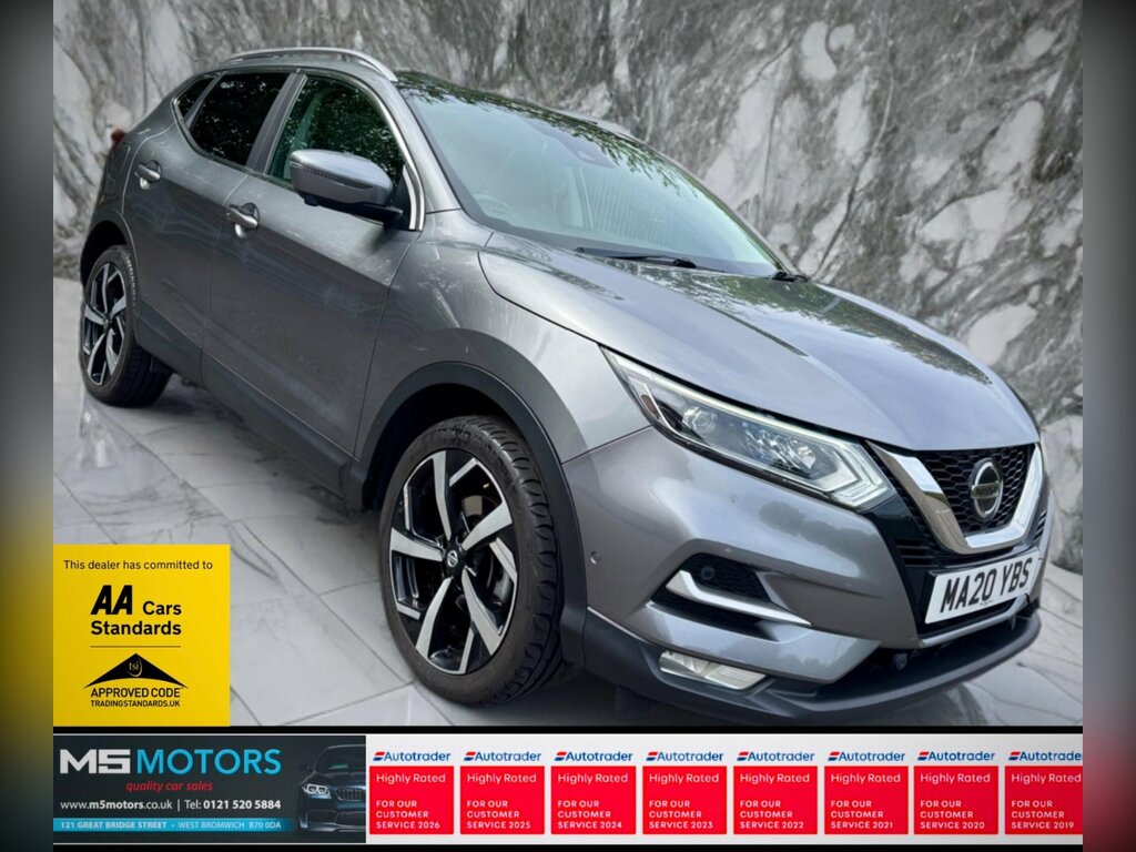 Nissan Qashqai 1.3 Dig-t Tekna Euro 6 Ss Grey