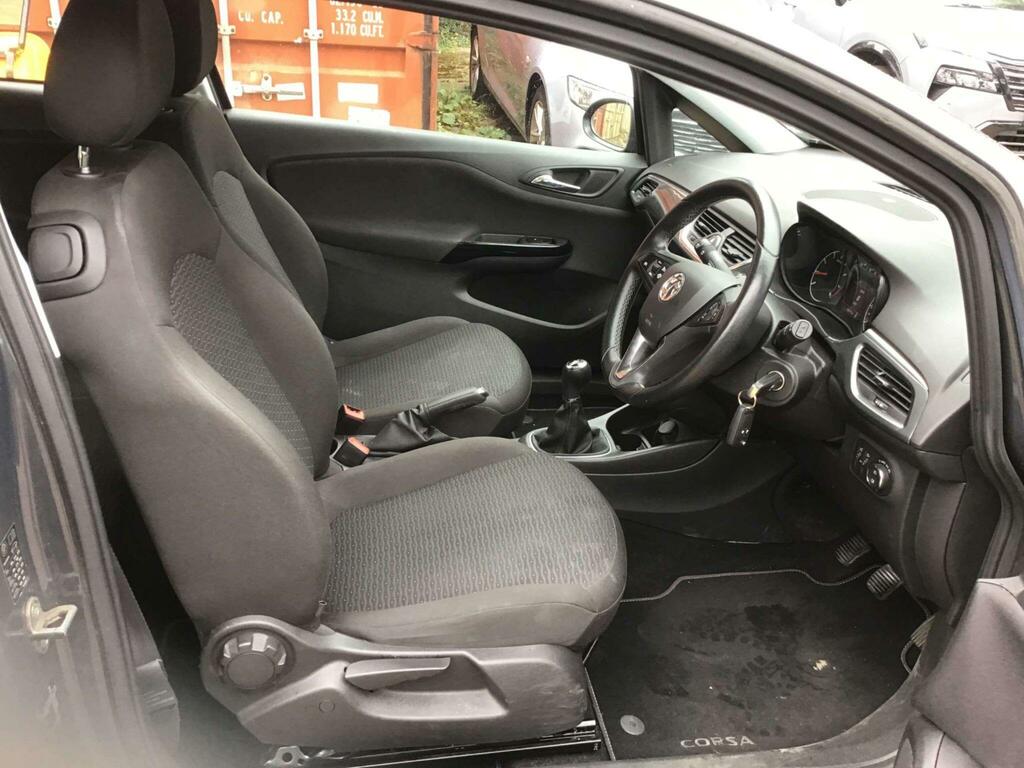 Vauxhall Corsa Hatchback 1.2I Design Euro 6 201565 Silver #8
