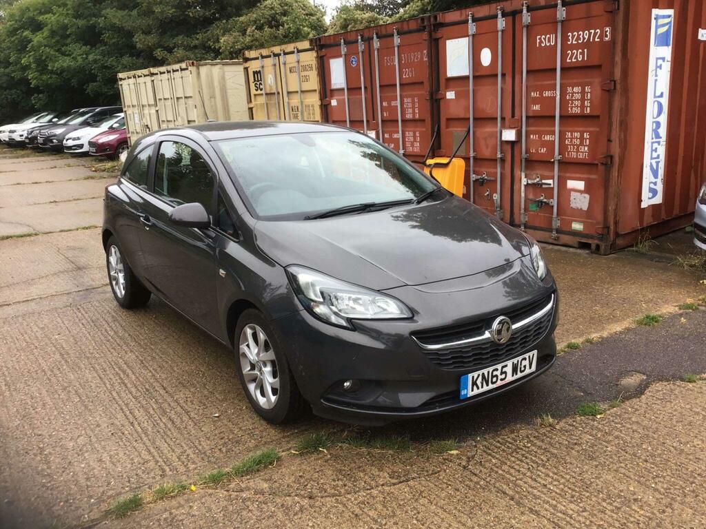 Vauxhall Corsa Hatchback 1.2I Design Euro 6 201565 Silver #1