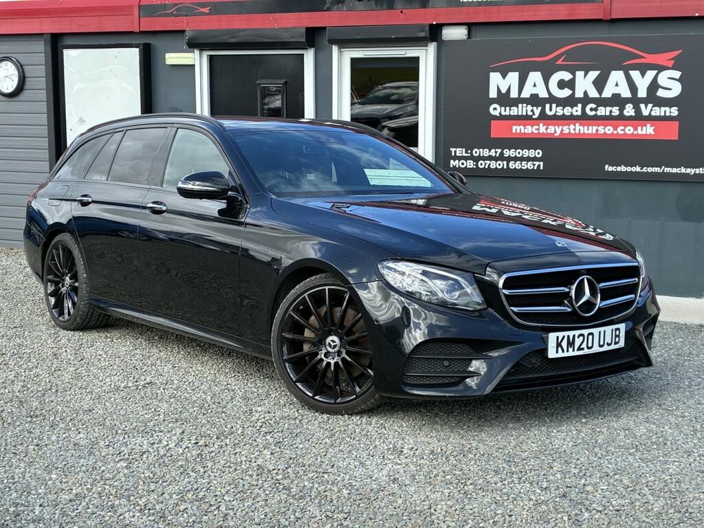 Mercedes-Benz E Class Estate 2.0 E220d Amg Line Night Edition 2020 Black