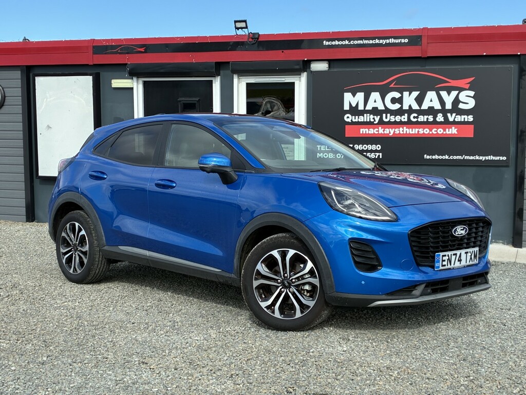 Ford Puma 1.0 Puma Titanium 1.0L Ecoboost 125Ps Mhev Blue