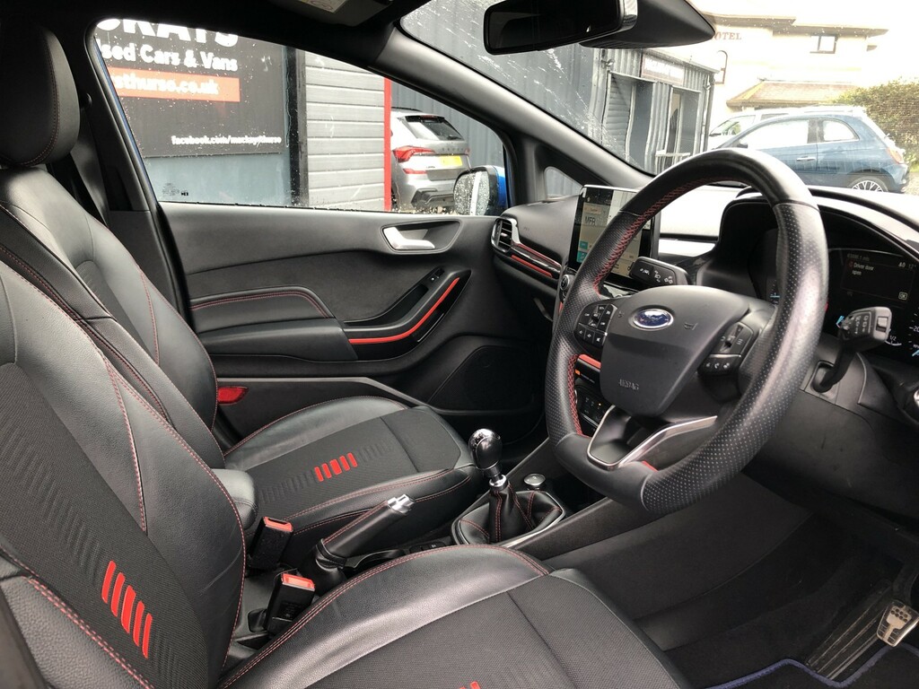 Ford Fiesta 1.0 T Ecoboost St-line X Blue #6