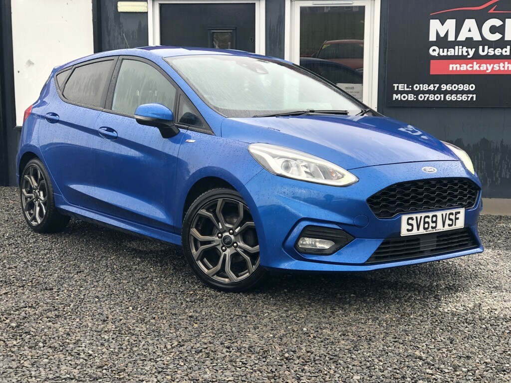 Ford Fiesta 1.0 T Ecoboost St-line X Blue