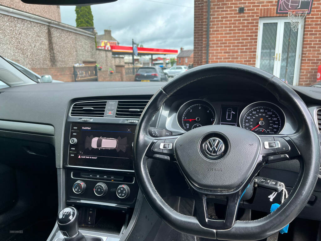 Volkswagen Golf 1.6 Tdi Se Nav KXZ7954 Silver #6