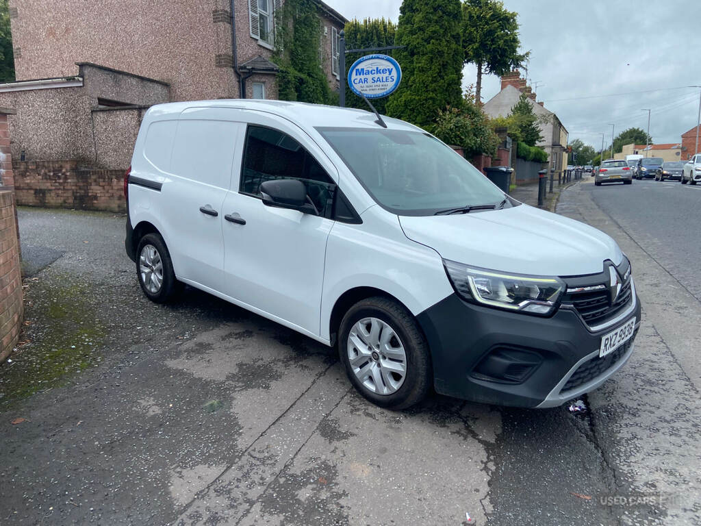 Renault Kangoo Ml19 Blue Dci 95 Advance Van White
