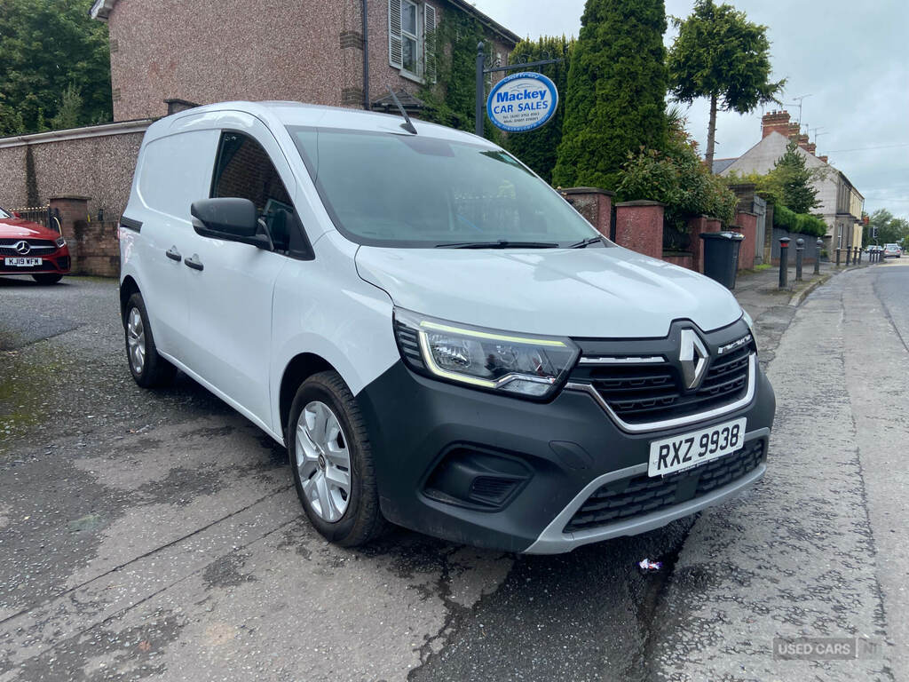 Renault Kangoo Ml19 Blue Dci 95 Advance Van White #2