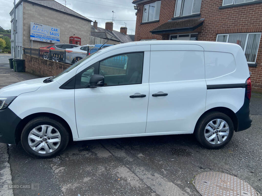Renault Kangoo Ml19 Blue Dci 95 Advance Van White #3