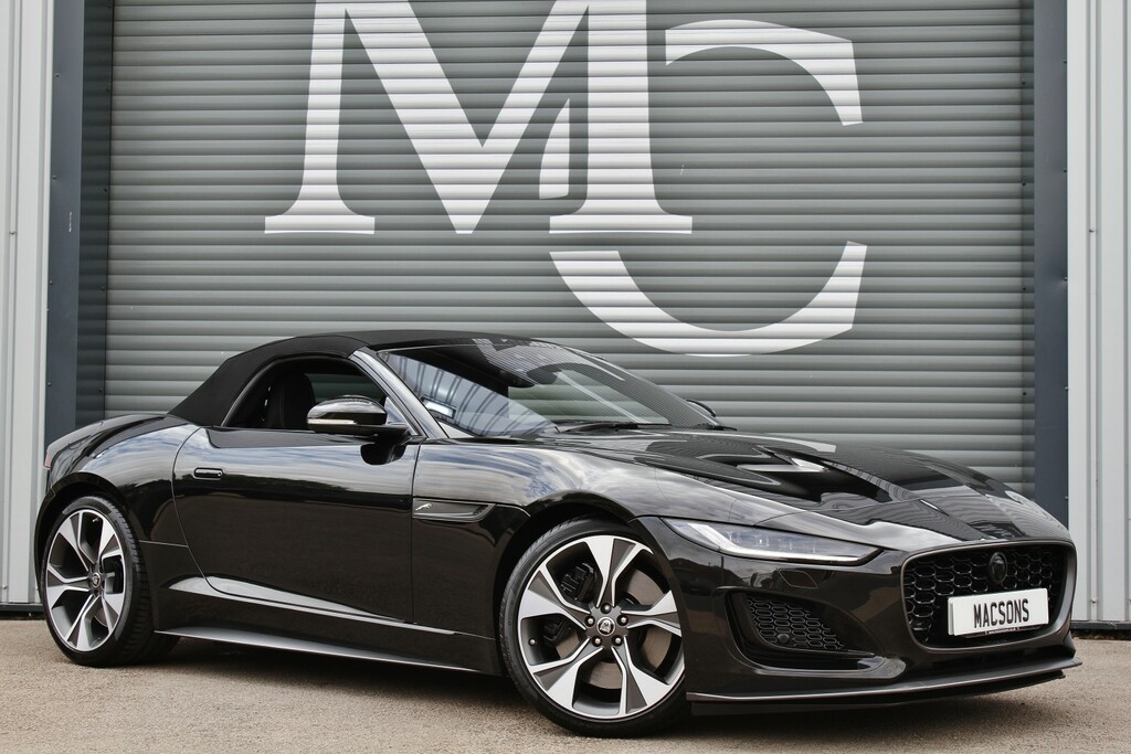 Jaguar F-Type Convertible 5.0 V8 First Edition 2021 Black #2