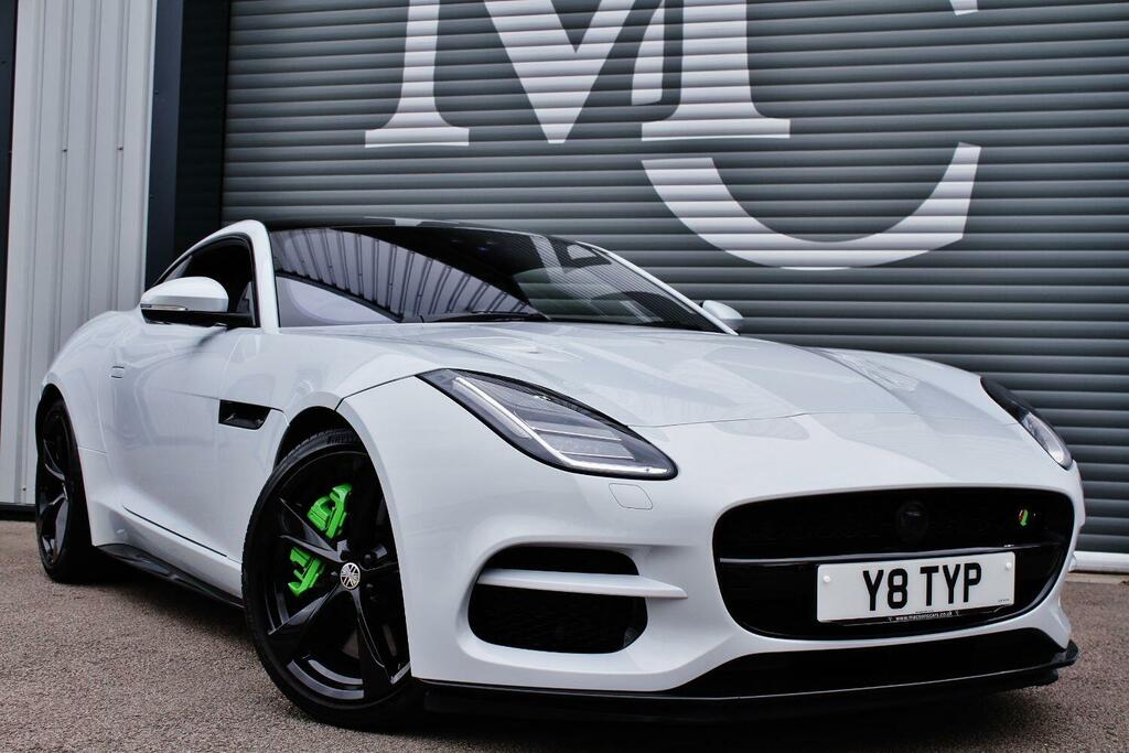 Jaguar F-Type Coupe 5.0 V8 R 2018 White #2