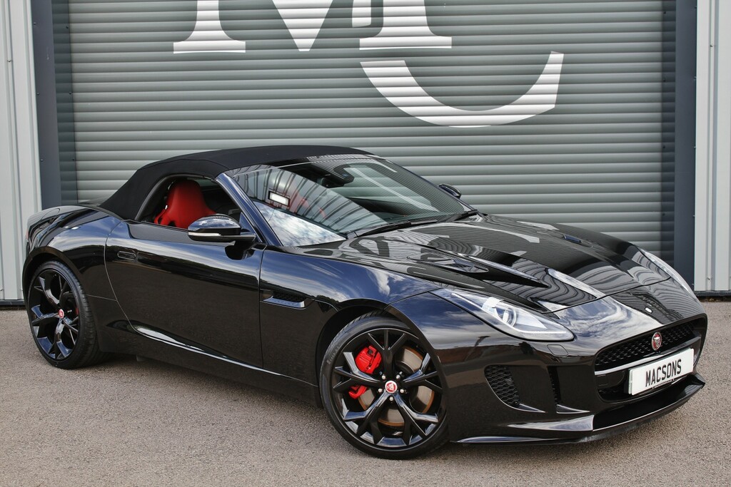 Jaguar F-Type Convertible 3.0 V6 S 2015 Black #3