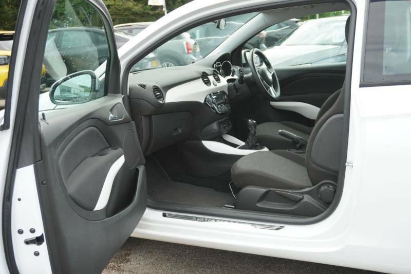 Vauxhall Adam 1.2 16V Jam Hatchback Euro 5 70 White #3