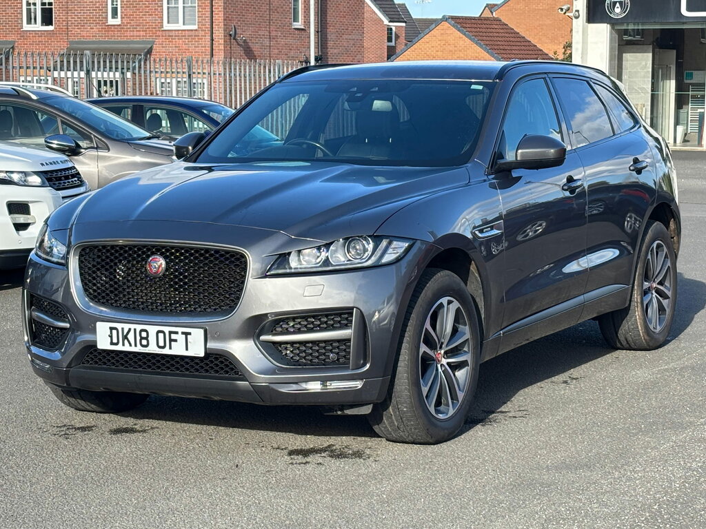Jaguar F-Pace 2.0 D240 R-sport Suv Awd Euro 6 S Grey #4