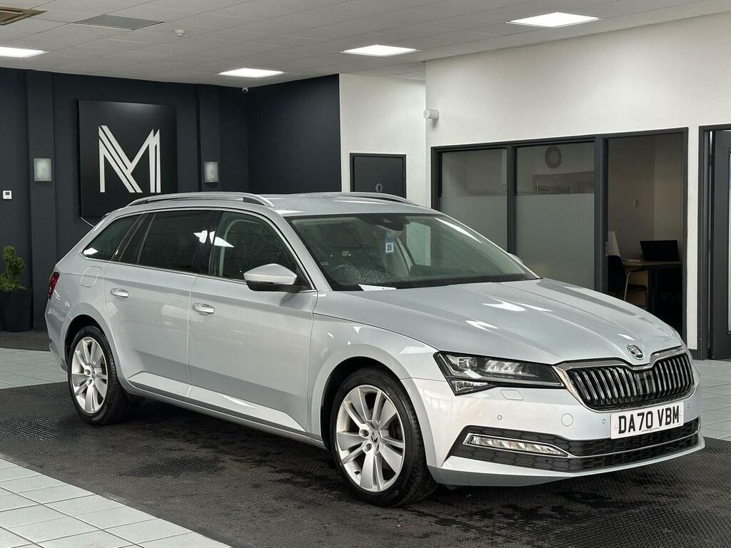 Skoda Superb Estate 2.0 Tdi Se L Dsg Euro 6 Ss 202070 Silver