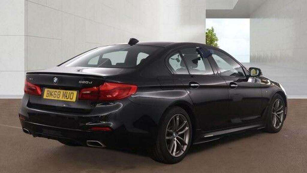 BMW 5 Series 2.0 520D M Sport Xdrive Euro 6 Ss Black #4