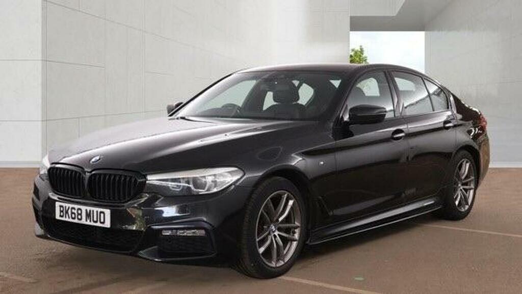 BMW 5 Series 2.0 520D M Sport Xdrive Euro 6 Ss Black #2