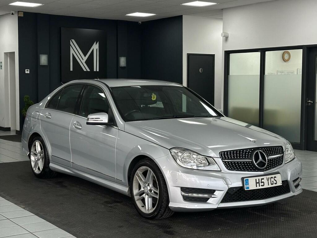 Mercedes-Benz C Class Saloon 2.1 C250 Cdi Blueefficiency Amg Sport G-tro Silver