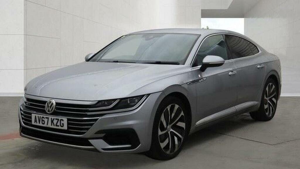 Volkswagen Arteon 2.0 Tdi R-line Fastback Dsg Euro 6 Ss Silver #2