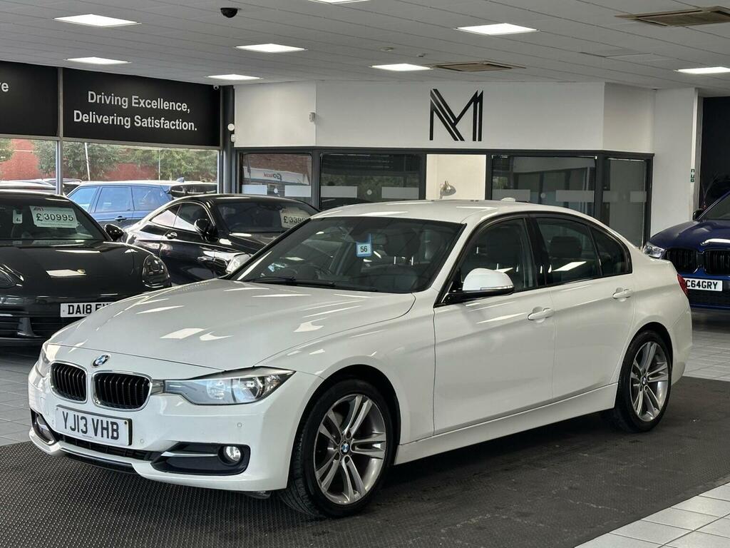 BMW 3 Series 2.0 320D Sport Euro 5 Ss White #5