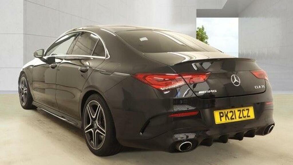 Mercedes-Benz CLA Class 2.0 Cla35 Amg Coupe 7G-dct 4Matic Euro 6 Ss Black #3