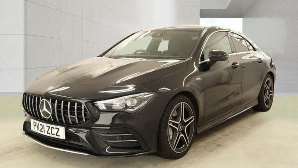 Mercedes-Benz CLA Class 2.0 Cla35 Amg Coupe 7G-dct 4Matic Euro 6 Ss Black #2