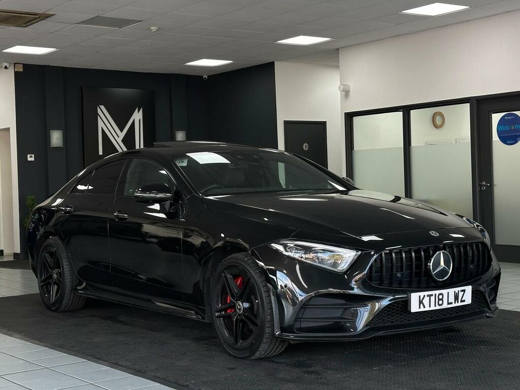 Mercedes-Benz CLS 2.9 Cls350d Amg Line Premium Plus Coupe G-tronic Black #4