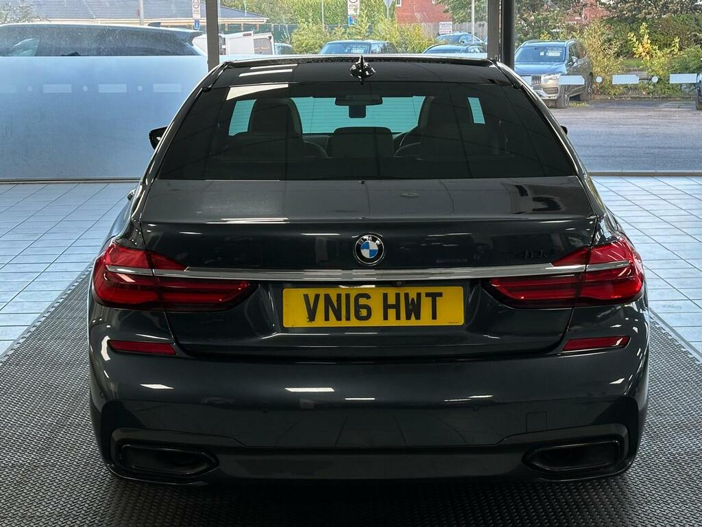 BMW 7 Series 740Ld Xdrive Black #11