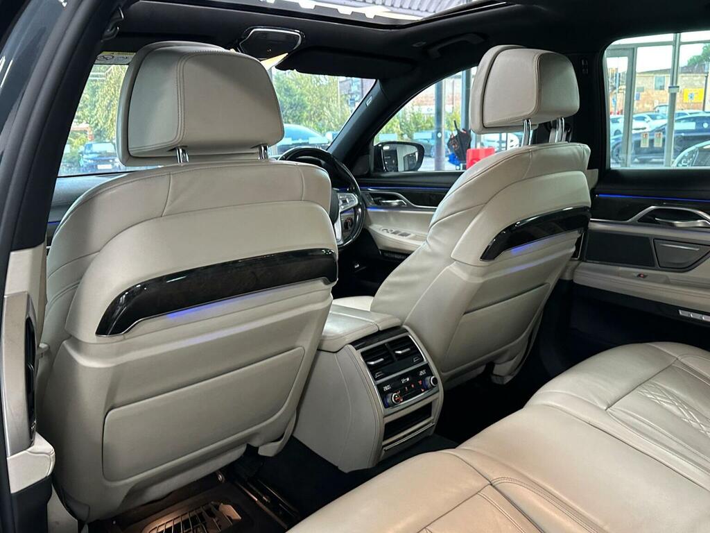 BMW 7 Series 740Ld Xdrive Black #35