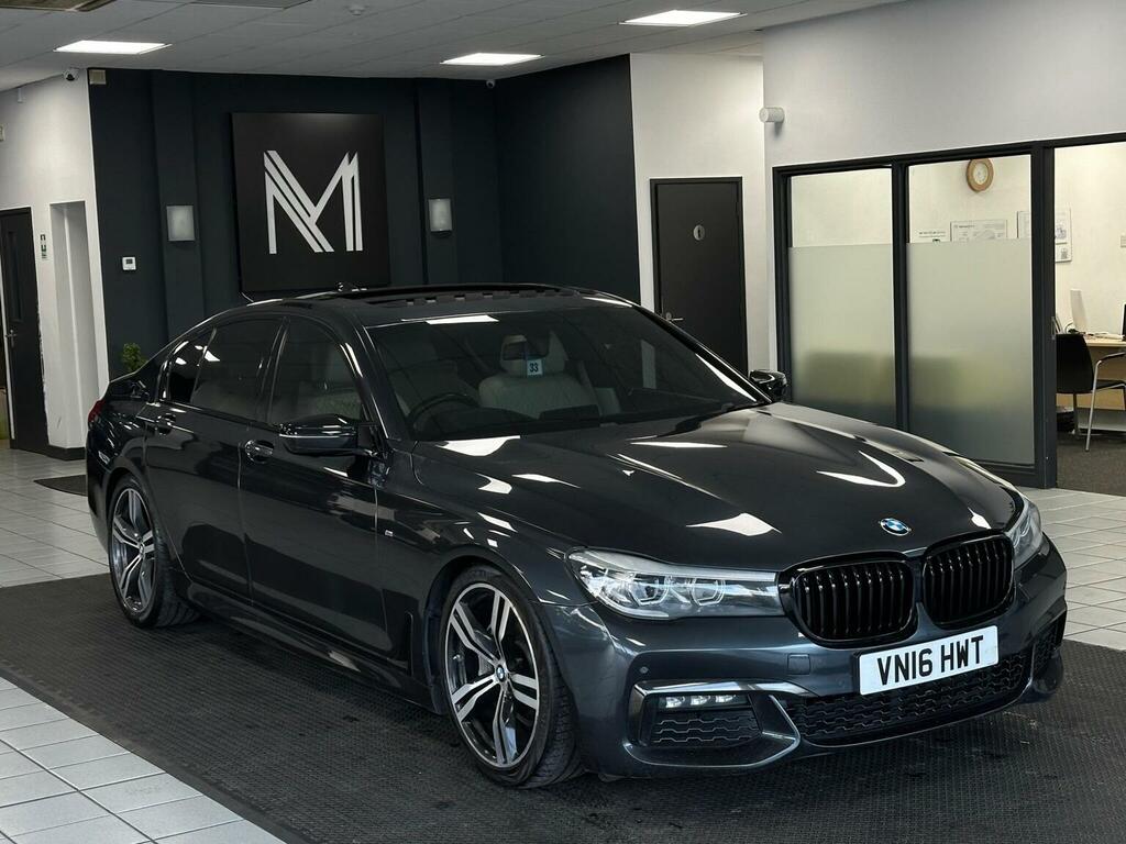 BMW 7 Series 3.0 730D M Sport Euro 6 Ss Grey #2